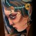 Tattoos - gypsy with broken lantern - 61352